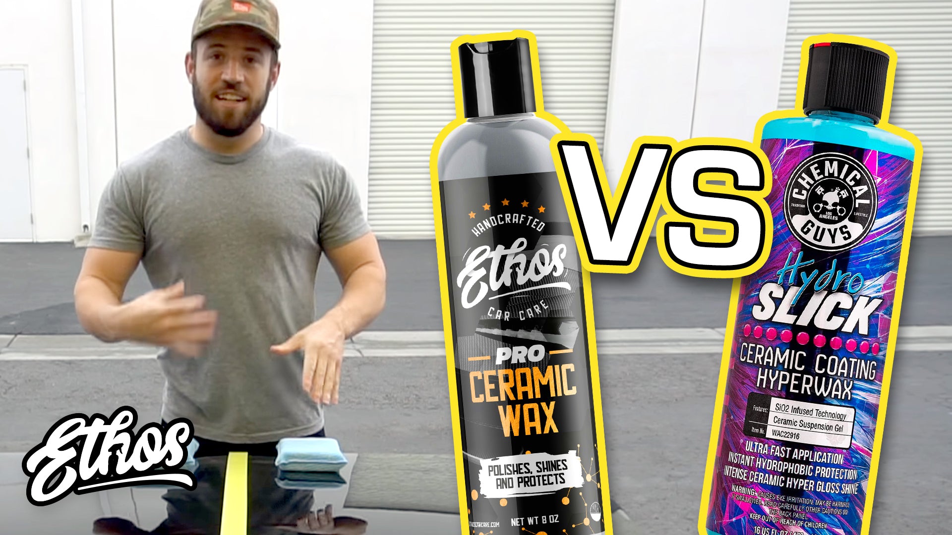 Battle of the Waxes: Chemical Guys HydroSlick vs. Ethos Ceramic Wax PRO | In-depth Comparison & Test Results