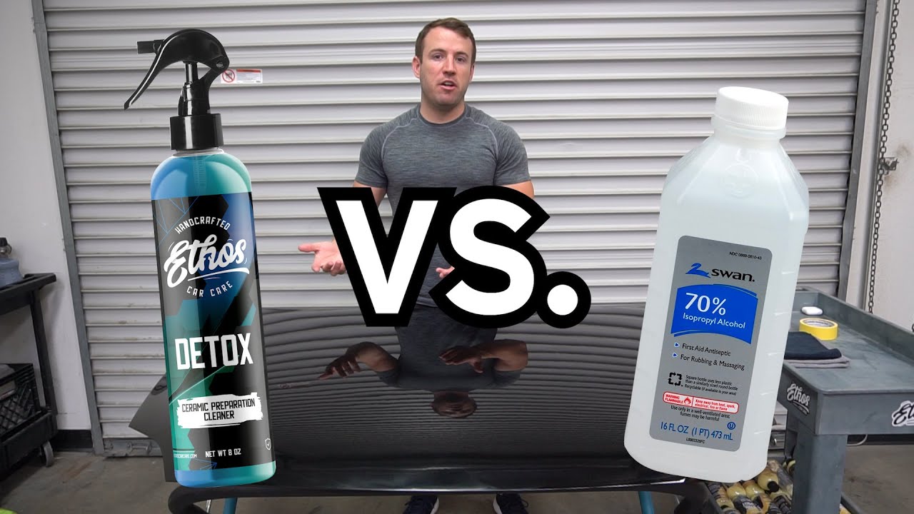 Why Detox Ceramic Coating Prep Outperforms Isopropyl Alcohol
