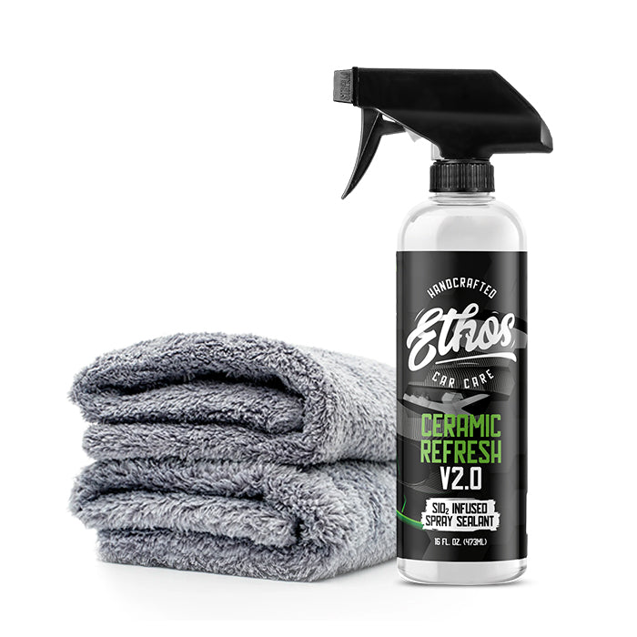 Ceramic Spray Sealant & Plush Microfibers