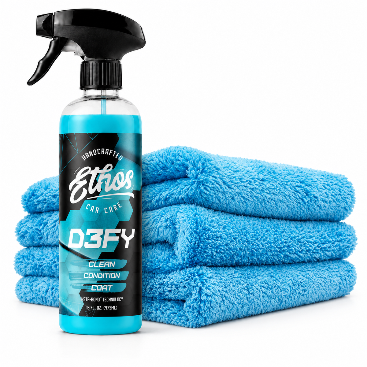 16oz Defy + Microfiber Kit