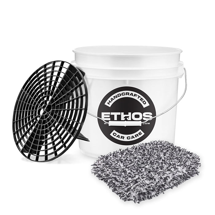 1 - 3.5 Gallon Bucket + Grit Guard + Wash Mitt