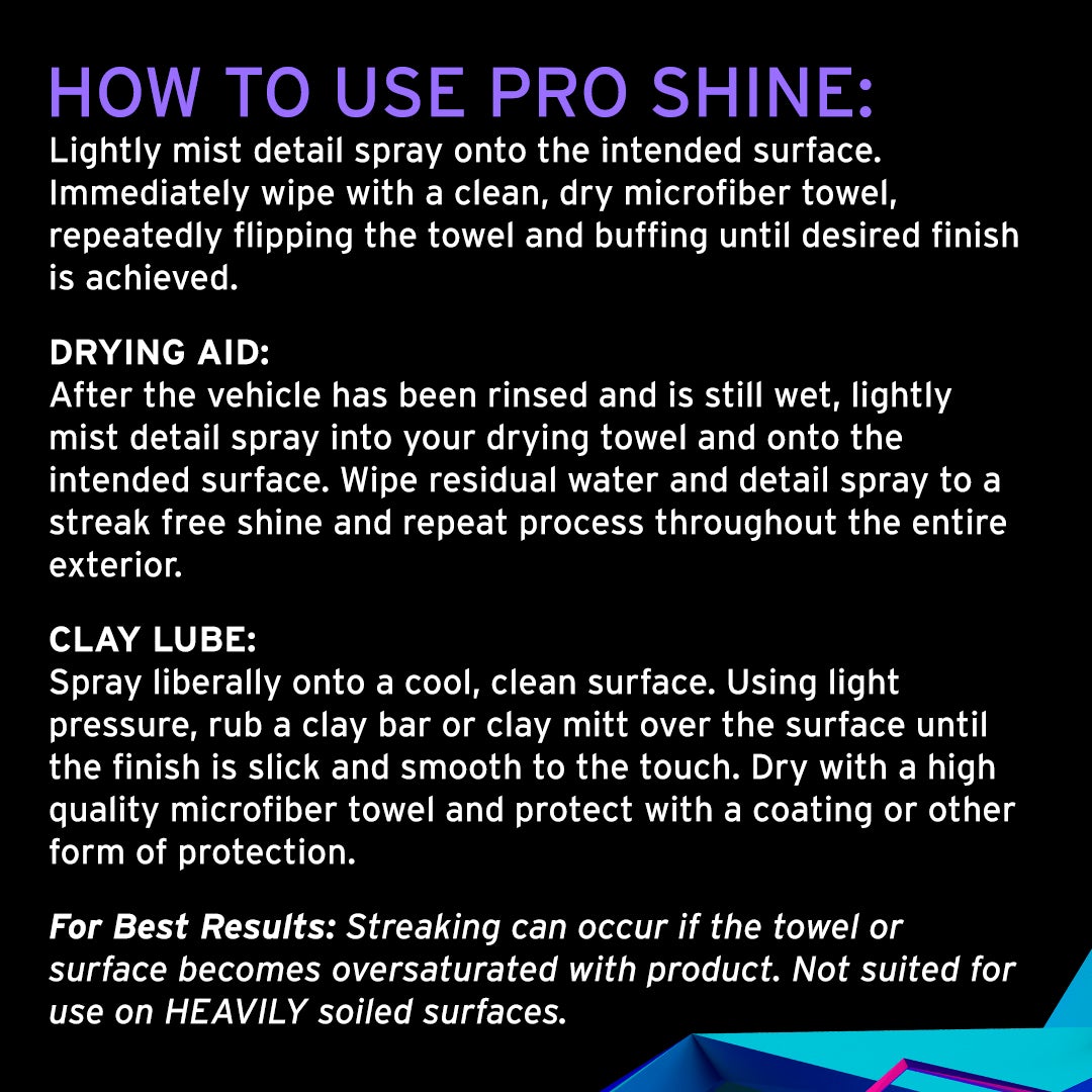 Finish Shine Ceramic Detail Spray + Microfiber