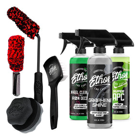 Wheel Cleaning Kit With Brushes