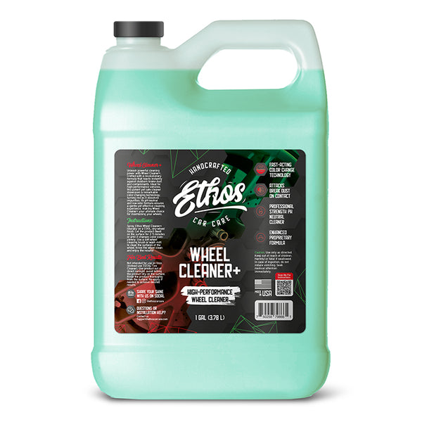 Ethos Car Care - The perfect kit to clean your wheels & tires! Featuring  our Wheel Cleaner and All Purpose Cleaner. Simply spray on and watch the  product melt away brake dust!