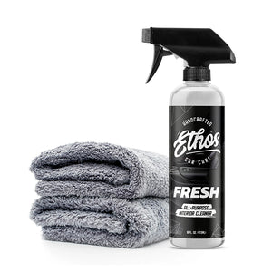 FRESH & Microfiber Kit - Car Interior Cleaner + Protection