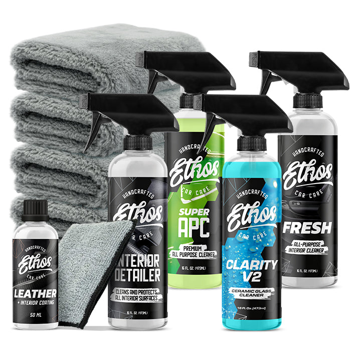 Complete Interior Detailing Kit — Clean, Protect & Ceramic Coat