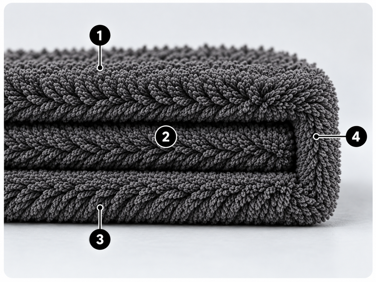 Built in three layers.
