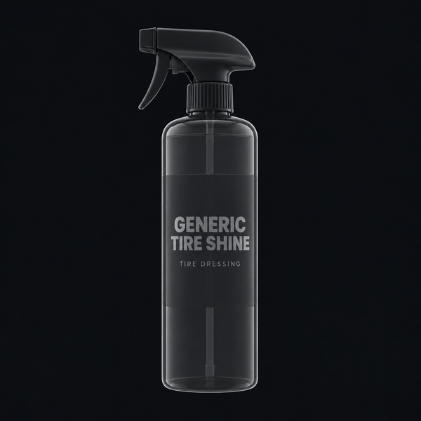 Silicone tire spray