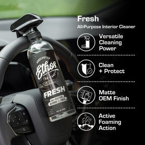 FRESH & Microfiber Kit - Car Interior Cleaner + Protection