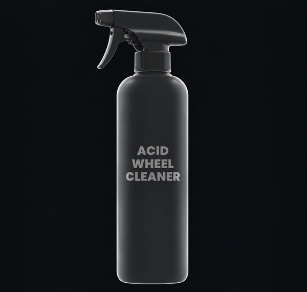 Acid wheel cleaner