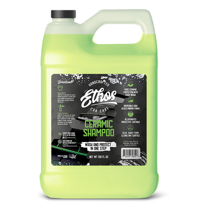 Ethos Car Care Ceramic Shampoo - 1 Gallon