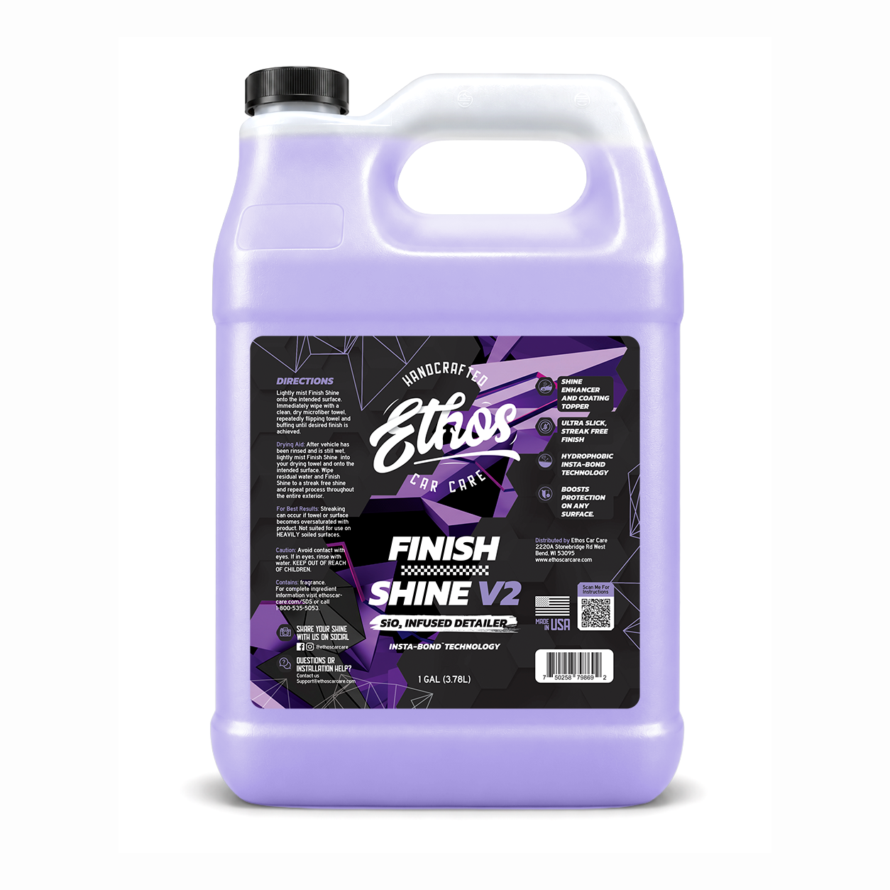 Finish Shine V2 Ceramic Spray 1 Gallon (128 oz)