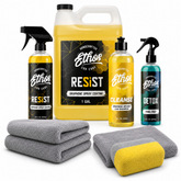Resist Full System Bundle — RESIST 16oz + 128oz Gallon + Cleanse Graphene Shampoo + Detox + 3 Plush 470 towels + Large Applicator