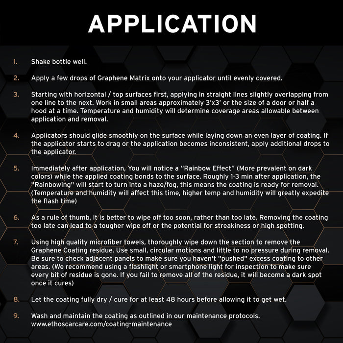 Graphene Coating PRO V2.0 - 10 Year Warranty