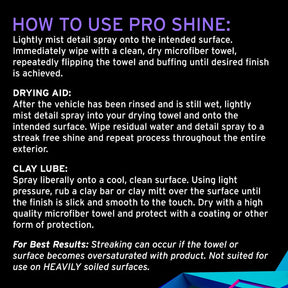 Finish Shine Ceramic Detail Spray + Microfiber