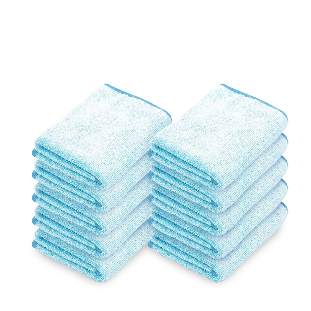 Microfiber Waffle-Weave Glass Towel -D factory and manufacturers