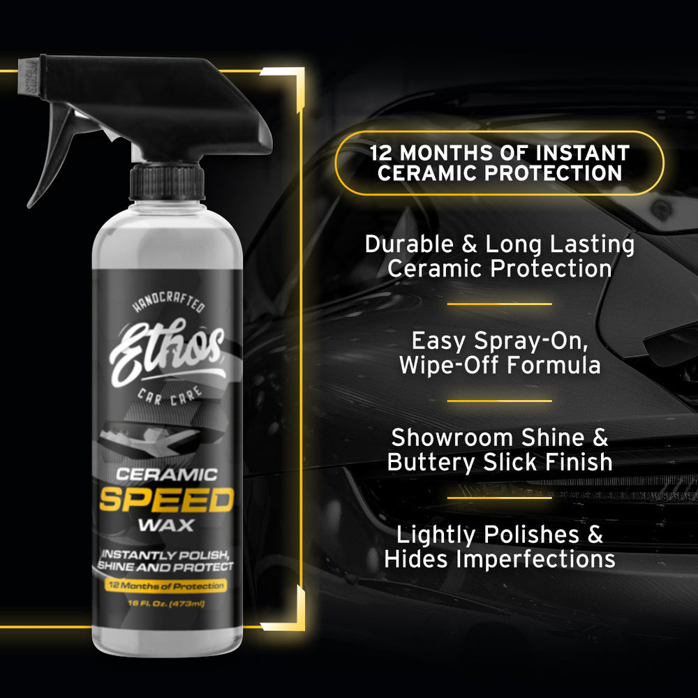 Ceramic Speed Wax - Spray on Coating Protection | Ethos Car Care