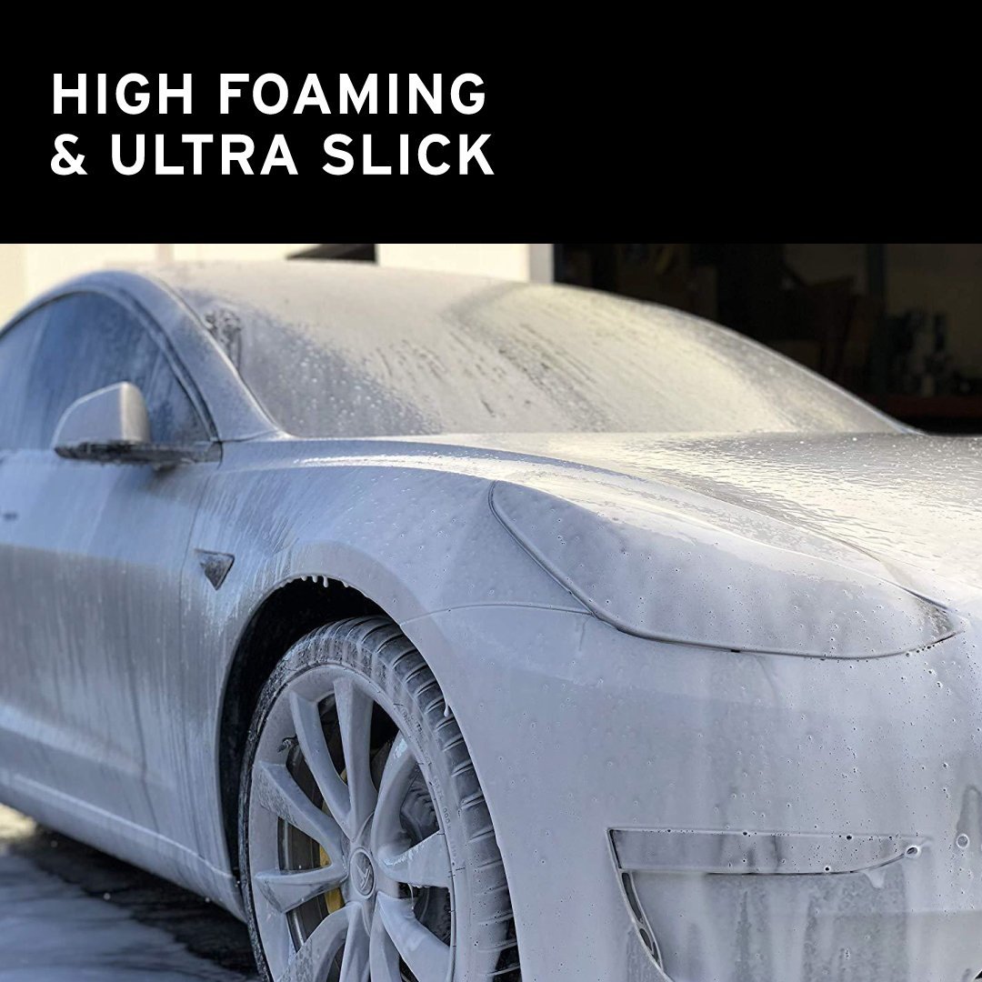 Ethos Foam Party - Concentrated pH Neutral Car Wash Soap - Snow Foam Suds  Car Wash Soap - Foam Cannon Soap - Safe For Waxes, Sealants & Coatings (16