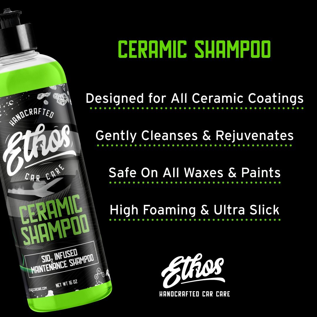  Adam's Graphene Shampoo 16oz - Ceramic Coating Infused Car Wash  Soap - Powerful Cleaner & Protection In One Step - pH Neutral, High Suds  For Foam Cannon, Foam Gun, Or Detailing