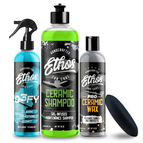 Ethos Ceramic Collection Coatings, Waxes and Cleaners