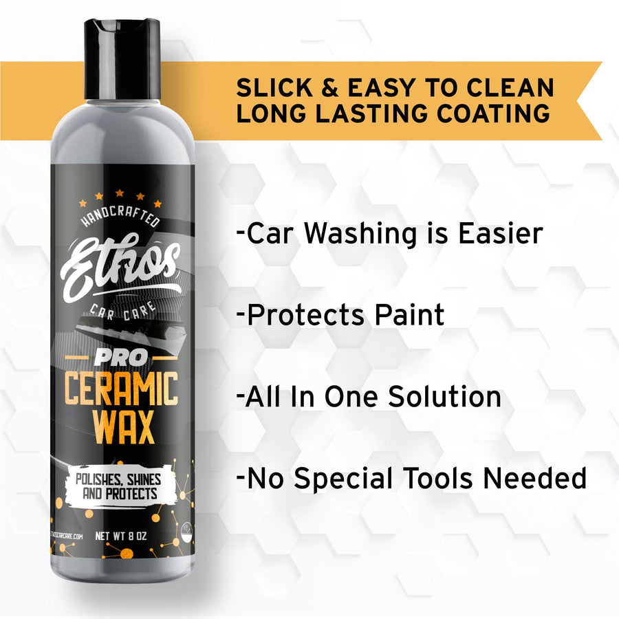 Ethos Ceramic Wash and Wax Wash and Protect Bundle