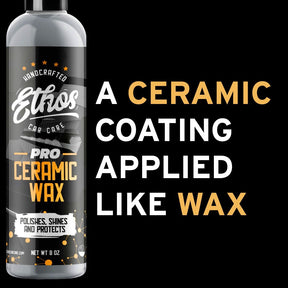 Ethos Ceramic Car Wax - Slick, Durable Ceramic Wax Coating