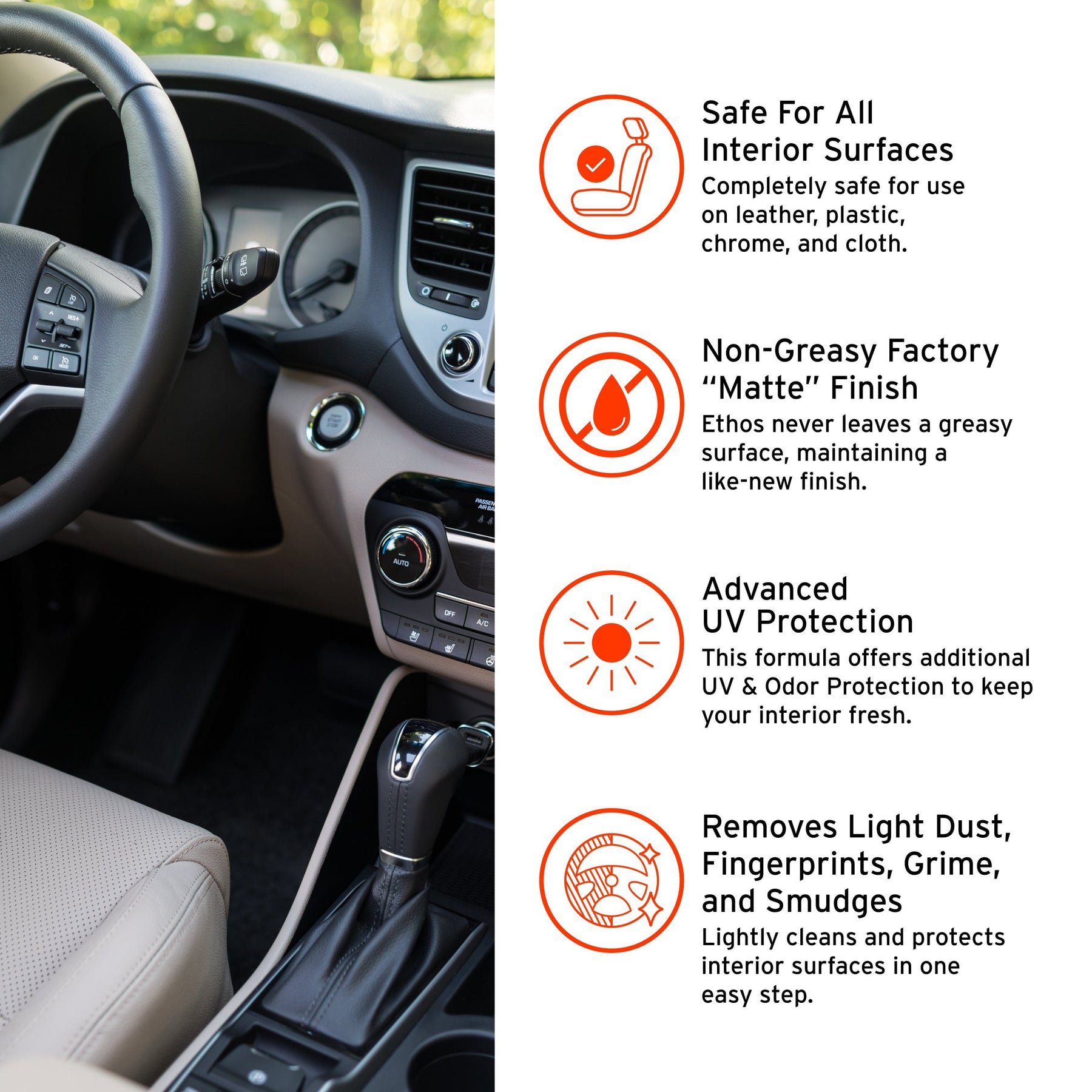 Car Interior Detailer Cleaner & Conditioner - Protect + Preserve