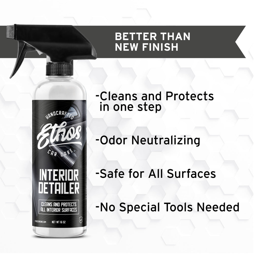 How to Use Ethos Interior Detailer Spray to Keep Your Car's Interior C