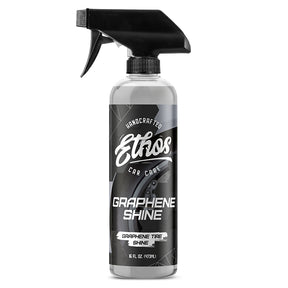 Graphene Shine Tire Dressing 16oz Motorcycle Single Bottle for Individual Tire Application Deep Black Finish Without Sling or Brown Staining Graphene Shine Tire Dressing 16oz Motorcycle Single Bottle for Individual Tire Application Deep Black Finish Without Sling or Brown Staining
